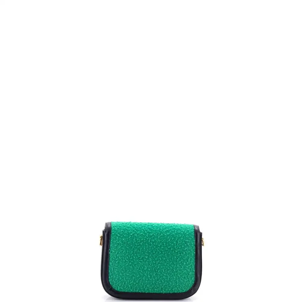 Gucci Horsebit Shoulder Bag Wool Mini #247315G17B - Picture 3 of 6